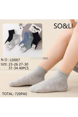 Skarpety dziecięce (23-34) LD007