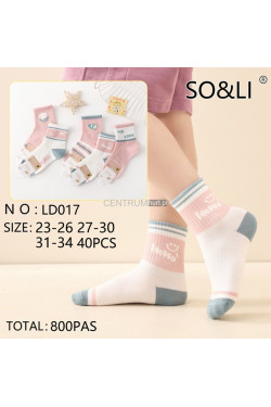 Skarpety dziecięce (23-34) LD017