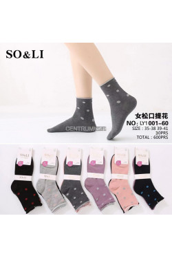 Skarpety damskie (35-41) LY1001-60
