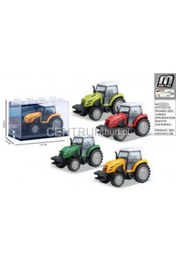 ZESTAW METALOWYCH TRAKTORÓW