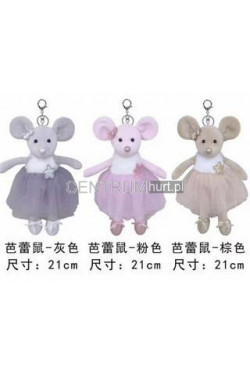 Breloczek MYSZ BALETNICA 21 CM