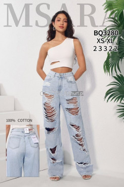 Jeansy damskie (XS-XL) BQ3280