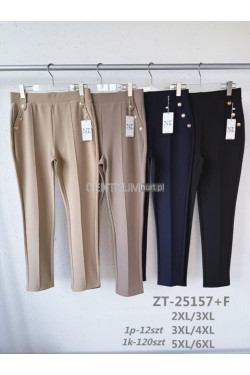 Spodnie damskie (2XL-6XL) ZT-25157+F