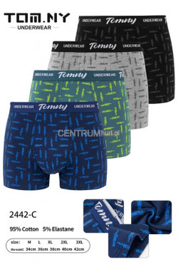 Bokserki męskie (M-3XL) 2442-C