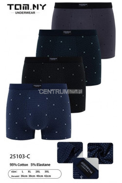 Bokserki męskie (L-3XL) 25103-C