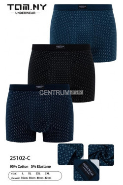 Bokserki męskie (L-3XL) 25102-C