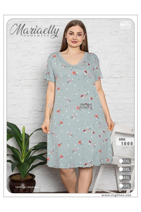 Koszula nocna damska (2XL-5XL) 1