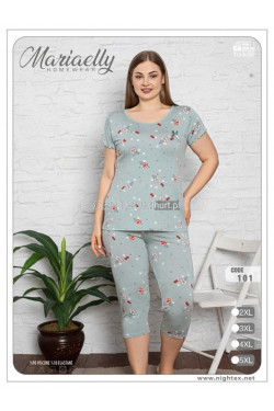Piżama damska (2XL-5XL) 101