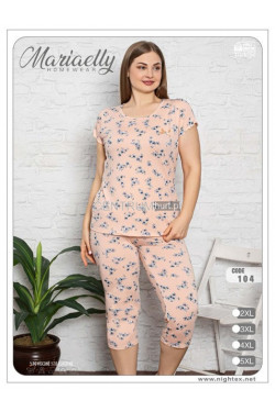Piżama damska (2XL-5XL) 104