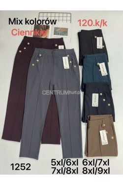 Spodnie damskie (5XL-9XL) 1252