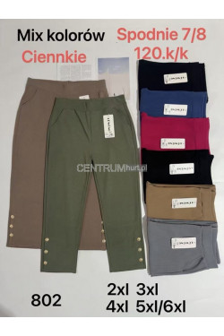 Spodnie damskie (2XL-6XL) 802