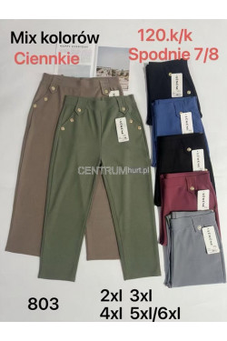 Spodnie damskie (2XL-6XL) 803