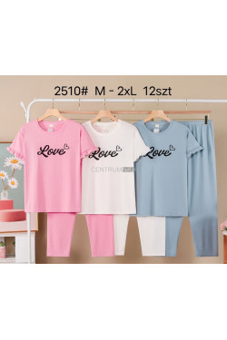 Piżama damska (M-2XL) 2510