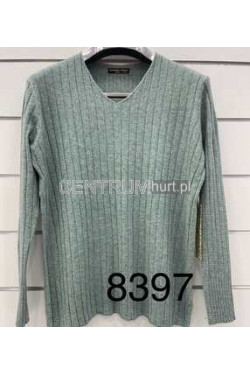 Sweter LES PARIES DUŻY MELANŻ 8397