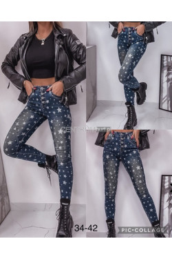 Jeansy damskie (34-42) 0631