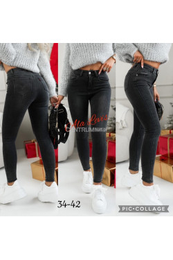 Jeansy damskie (34-42) 0639