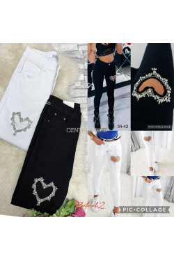 Jeansy damskie (34-42) 0646