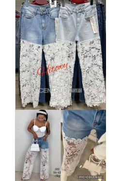 Jeansy damskie (34-42) 0668