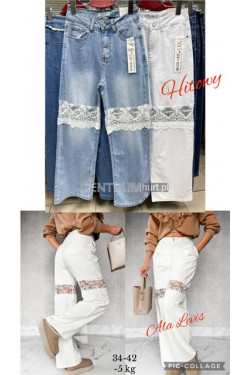 Jeansy damskie (34-42) 0669