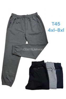 Spodnie dresowe męskie (4XL-8XL) T45