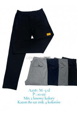 Spodnie dresowe męskie (M-3XL) A278