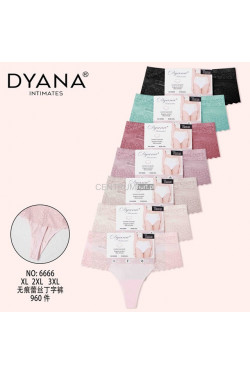 Stringi damskie (XL-3XL) 6666