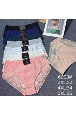 Majtki damskie (3XL-5XL) 6003