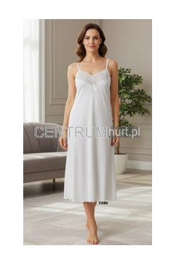 Koszula a la satyna (l-4xl) BIAŁA