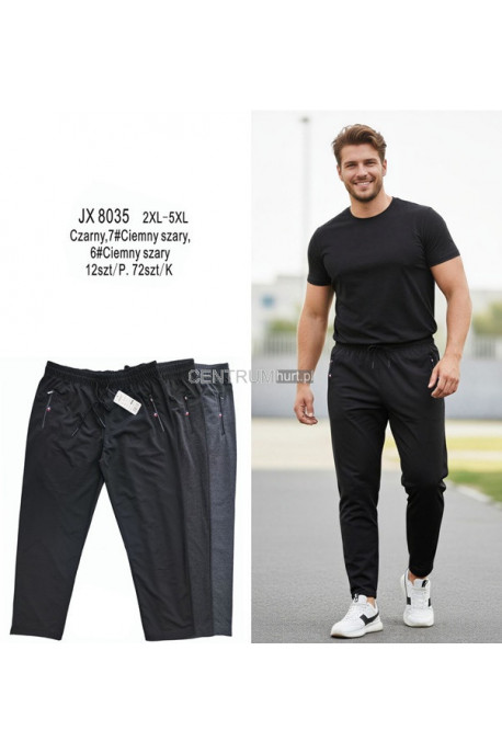 Spodnie dresowe męskie (2XL-5XL) 12