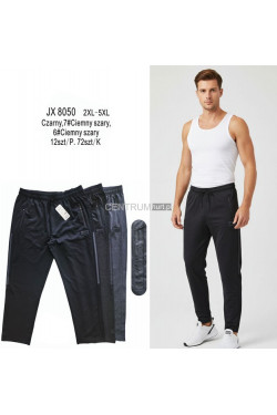 Spodnie dresowe męskie (2XL-5XL) JX8056