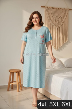 Koszula nocna damska (4XL-6XL) 1329