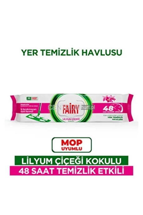 Fairy mokre ścierki czyszczące do mopa 33