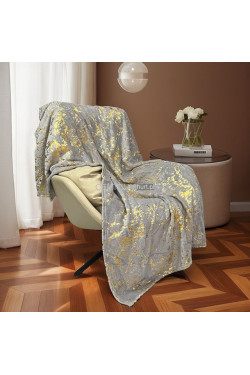 Koc z marmurkowym (160x200) 3432