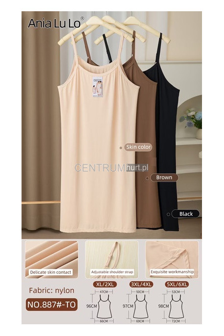 Koszula nocna damska (XL-2XL) 1