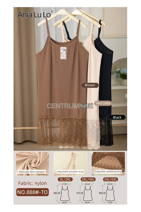 Koszula nocna damska (XL-2XL) 1