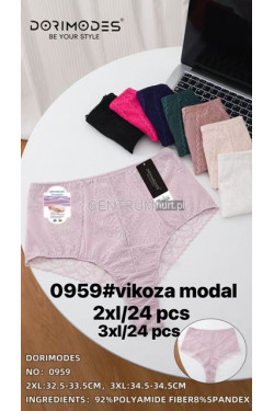 Majtki damskie (3XL) 0959-3XL