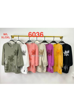 Bluzka damska (M-2XL) 6036