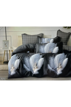 Komplet pościel 4 części (200x220) 3609