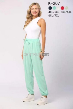 Spodnie damskie (4XL-7XL) K-207