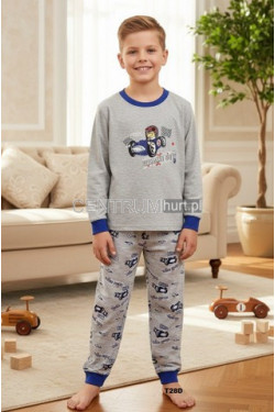 Piżama bawełna (104-128) 120202