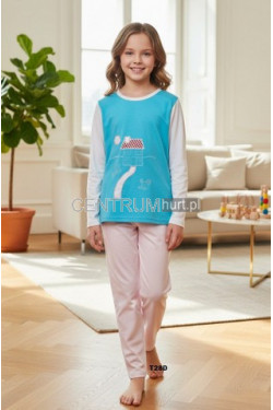 Piżama bawełna (128-152) 120206