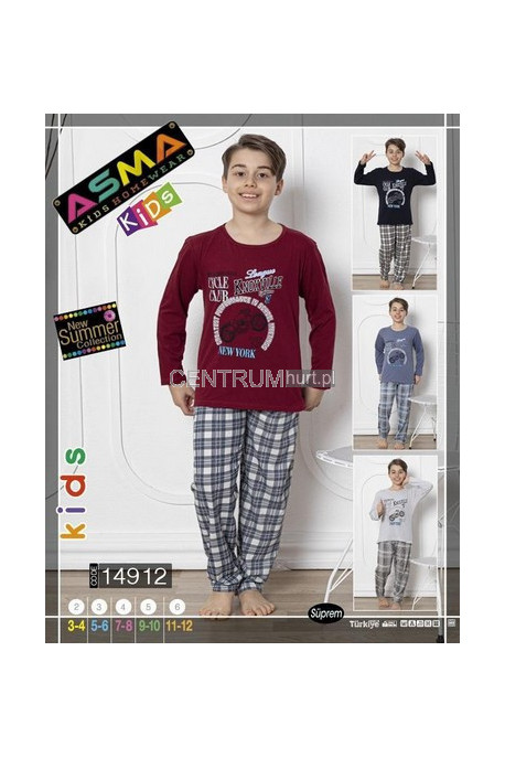 Piżama bawełna (3-12) 120214