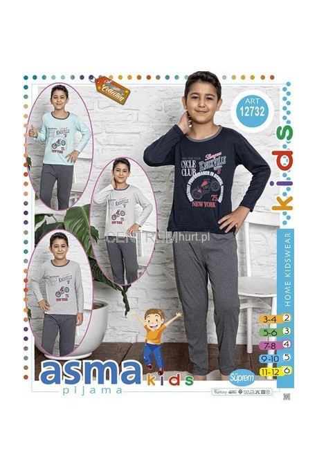 Piżama bawełna (3-12) 120216