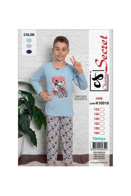Piżama bawełna (134-164) 120217