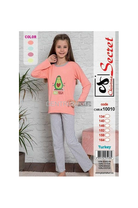 Piżama bawełna (134-164) 120217