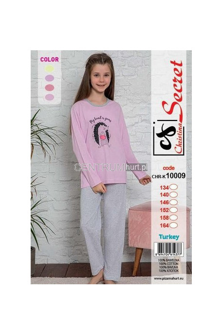 Piżama bawełna (134-164) 120217