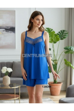 Piżama sztuczny jedwab (M-3XL) 5187