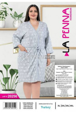 Szlafrok turecki bawełna (xl-4xl) 20256