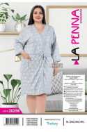 Szlafrok damski Turecki (S-XL) 2319