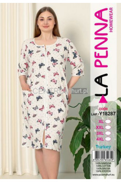 Szlafrok turecki bawełna (xl-4xl) 18287